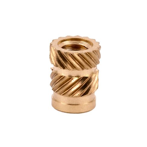 E-Z LOK Threaded Insert for Plastic Straight Flush Brass Thread Inserts 10-32 Pack of 50 in Saudi Arabia