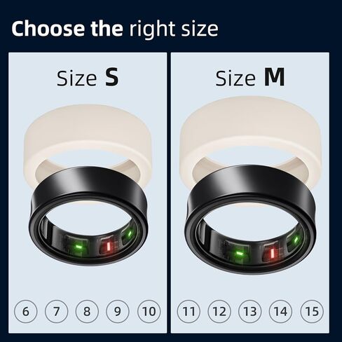 غطاء حلقة السيليكون Newjourney متوافق مع حلقة Oura Gen 4/3 ، 8 حزمة مضادة للخدش واقي حلقة السيليكون المرن in Kuwait