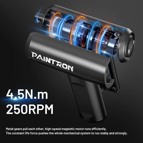 Electric Screwdriver Set,4V Cordless Rechargeable Screwdriver with 250 RPM Powerful Motor, USB-C, LED, 1 Drill Bit, 12 Bits for Furniture/Electrical Repairs in Saudi Arabia