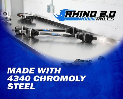 SuperATV Polaris Xpedition Heavy-Duty Rear Axle-Rhino 2.0 in Saudi Arabia