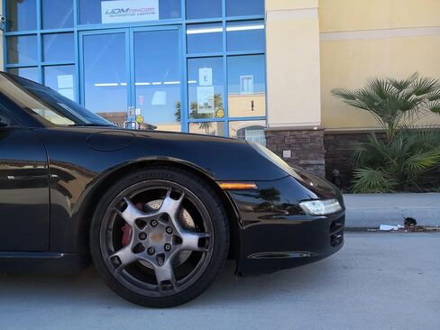 Ijdmtoy Euro Lens Clear Amber Full LED LED Side Marker Light Kit متوافق مع Porsche 2006-2012 Cayman/Boxster ، 2005-2012 911 ، مدعوم من 60-SMD LED ، استبدل OEM Amber أو Sidemarker الواضح in Kuwait