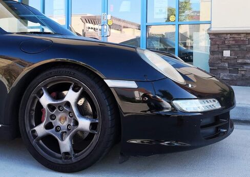 Ijdmtoy Euro Lens Clear Amber Full LED LED Side Marker Light Kit متوافق مع Porsche 2006-2012 Cayman/Boxster ، 2005-2012 911 ، مدعوم من 60-SMD LED ، استبدل OEM Amber أو Sidemarker الواضح in Saudi Arabia