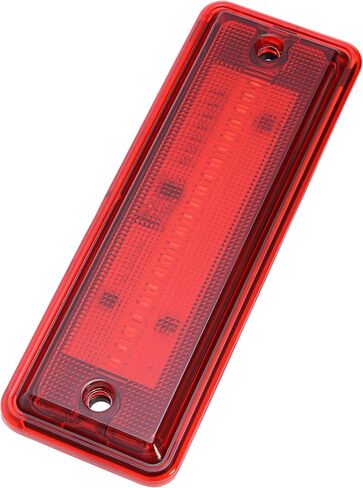 HECASA LED Side Marker Lights Compatible with 1978-1987 Chevrolet Chevy El Camino Malibu GMC Caballero Rear Fender Flare Bumper Signal Lamps Replacement for 913417 (2Pcs Smoke Lens Red Light) in Saudi Arabia