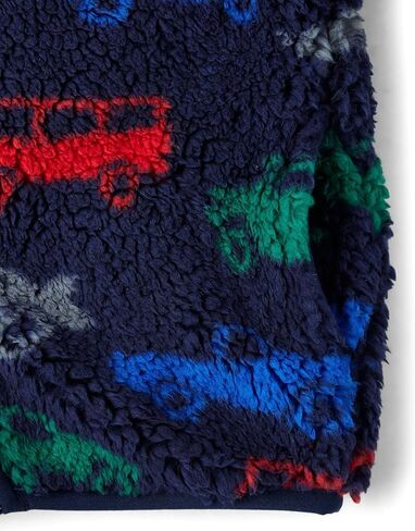 The Children's Place,Baby Boys,and Toddler Cozy Fuzzy Sherpa Jacket,Hay Stack,4 Years in Saudi Arabia