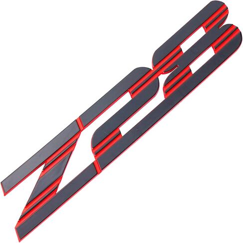 1pc 1993-2002 Camaro Front Fender Z28 Emblem 3d Badge Nameplate Letter Lateer 10139552 استبدال لـ Z28 (Gloss Black) in Saudi Arabia
