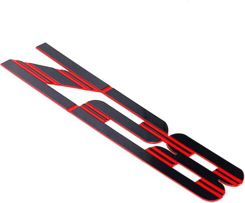 1pc 1993-2002 Camaro Front Fender Z28 Emblem 3d Badge Nameplate Letter Lateer 10139552 استبدال لـ Z28 (Gloss Black) in Saudi Arabia