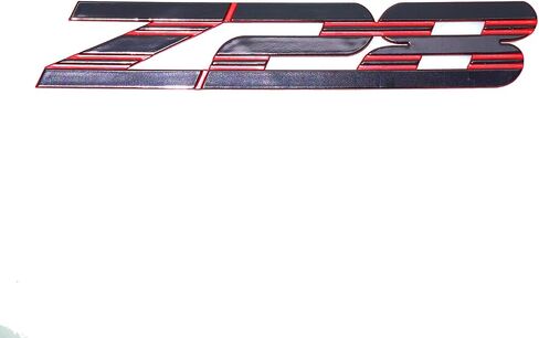 1pc 1993-2002 Camaro Front Fender Z28 Emblem 3d Badge Nameplate Letter Lateer 10139552 استبدال لـ Z28 (Gloss Black) in Saudi Arabia