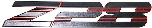 1pc 1993-2002 Camaro Front Fender Z28 Emblem 3d Badge Nameplate Letter Lateer 10139552 استبدال لـ Z28 (Gloss Black) in Saudi Arabia