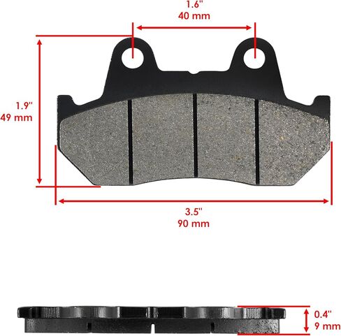 Caltric Front Brake Pads Compatible with Honda VF700C VF 700 C Magna 1984 1985 1986 in Saudi Arabia