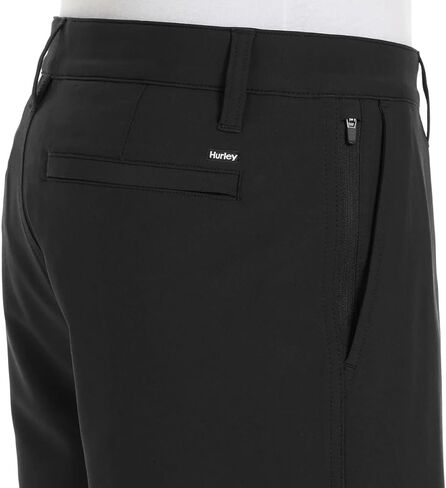 Hurley Men's Venture Hybrid Walk Short (US, Numeric, 40, Regular, Regular, Black) in Saudi Arabia