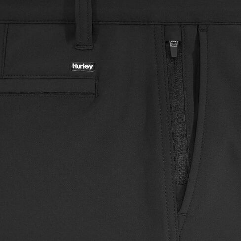 Hurley Men's Venture Hybrid Walk Short (US, Numeric, 40, Regular, Regular, Black) in Saudi Arabia