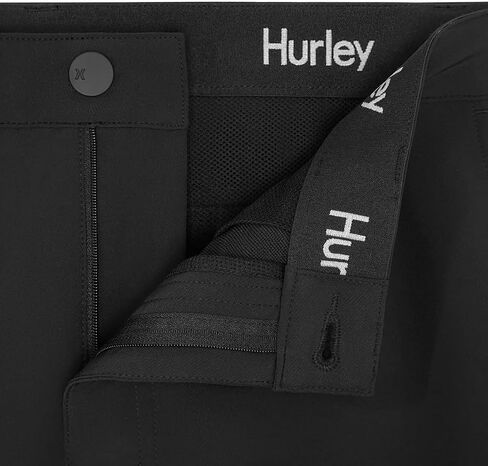Hurley Men's Venture Hybrid Walk Short (US, Numeric, 40, Regular, Regular, Black) in Saudi Arabia