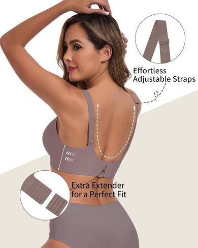 Vinfact Hands Free Pumping Bra Adjustable Breast-Pumps Nursing Bra Comfort Maternity Breast Pump Bra - Black L in Saudi Arabia
