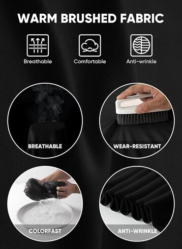 Jmierr Men's Quarter Zip Pullover Sweatshirts تمتد البولو الصوف مبطن طويل الأكمام قميص الجولف in Kuwait