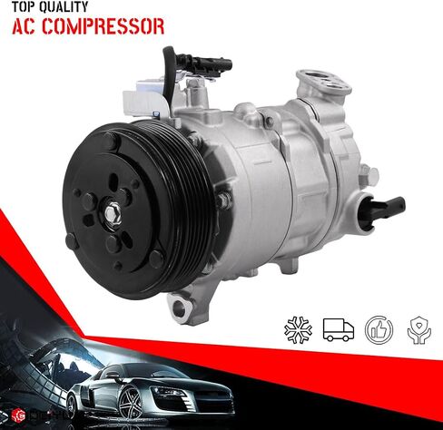 CCIYU A/C Compressor with Clutch A/C Air Compressor for Car 2013-2015 for Cadillac ATS 3.6L Air Conditioning Compressor for 14-22263C in Saudi Arabia
