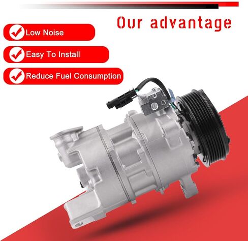 CCIYU A/C Compressor with Clutch A/C Air Compressor for Car 2013-2015 for Cadillac ATS 3.6L Air Conditioning Compressor for 14-22263C in Saudi Arabia