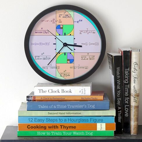 CafePress Golden Ratio Math Clock 10" Wall Clock for Livingroom, Kitchen, or Office in Saudi Arabia