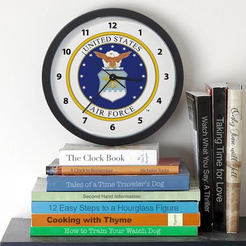 CafePress USAF Emblem 10" Wall Clock for Livingroom, Kitchen, or Office in Saudi Arabia
