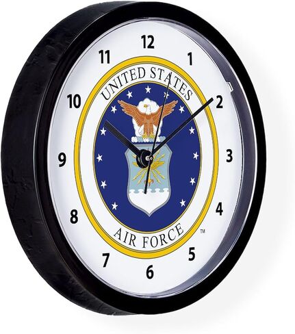 CafePress USAF Emblem 10" Wall Clock for Livingroom, Kitchen, or Office in Saudi Arabia