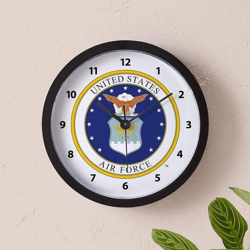 CafePress USAF Emblem 10" Wall Clock for Livingroom, Kitchen, or Office in Saudi Arabia