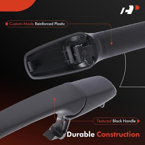 A-Premium Front or Rear Right Passenger Side Exterior Door Handle Compatible with Ford Edge 2007 2008 2009 2010, Textured Black, Replace# 7T4Z7826684A in Saudi Arabia
