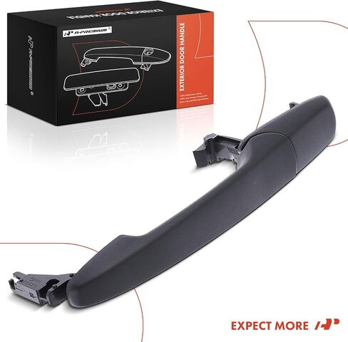 A-Premium Front or Rear Right Passenger Side Exterior Door Handle Compatible with Ford Edge 2007 2008 2009 2010, Textured Black, Replace# 7T4Z7826684A in Saudi Arabia