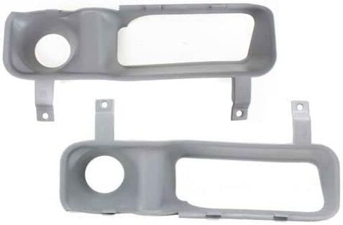 Garage-Pro Fog Light Trim SET Compatible with Dodge Ram 2500 1994-2002, Ram 3500, Ram 1500 Front, Driver and Passenger Side, Primed, Extended Cab Pickup, Standard Cab Pickup in Saudi Arabia
