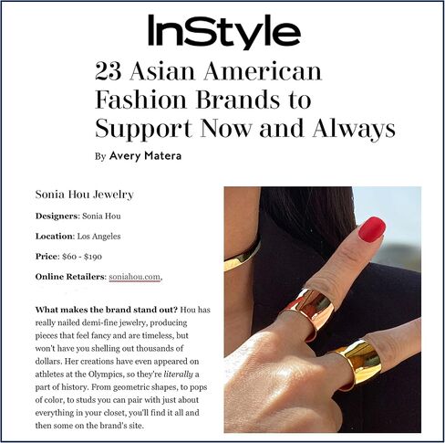 18K Gold Plated Sterling Silver Wide Chunky Statement Ring For Women | 16mm Bold Rich Thick Cigar Band Ring in Saudi Arabia