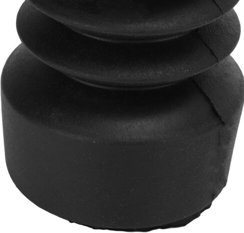Akozon Fork Cover Gaiters, 2Pcs Motorcycle Front Shock Absorber Dust Cover Rubber Replacement for DIO 18/27/28/34/35(Black) in Saudi Arabia