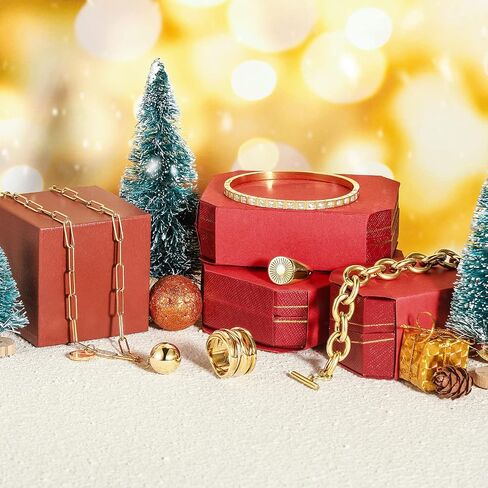 Gold Rings for Women Non Tarnish, 316L Stainless Steel Gold Plated and Silver Chunky Rings, Rose Gold Vintage Statement Ring for Men, Trendy Fashion Wide Band Rings, Two-Tone Jewelry Set in Saudi Arabia