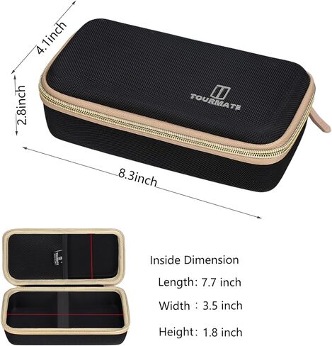 Hard Storage Case for JACO Superior Products/TIRETEK/AetralYB/ETENWOLF/VONDIOR Tire Pressure Gauge,Travel Case for Professional Accuracy - 100/200 PSI (Only Case) in Saudi Arabia