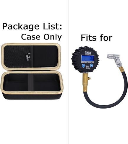 Hard Storage Case for JACO Superior Products/TIRETEK/AetralYB/ETENWOLF/VONDIOR Tire Pressure Gauge,Travel Case for Professional Accuracy - 100/200 PSI (Only Case) in Saudi Arabia