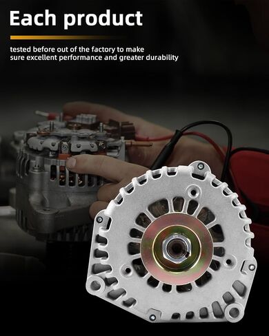 تناسب المولدات OCPTY مع بويك مع كاديلاك لـ GMC لـ CHEVROLET 1999-2002 ， Silverado/Sierr/Suburban/Avalanche 1500 2500 ، Tahoe ، Yukon ، Escalade ، 5.3L 12V 145AMP 6-GROOVE PLULEALES ADR0217 8237 8237 in Saudi Arabia