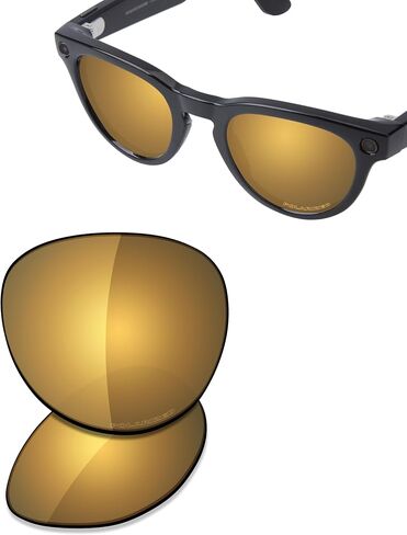 SAUCER Premium Replacement Lenses Compatible with Ray-Ban Meta Headliner RW4009 50mm Smart Sunglasses in Saudi Arabia