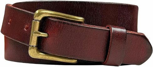 Women's 1-1/8"(30mm) wide Full Grain Genuine Leather One Piece Casual Dress Belt or Studded Punk Jean Belt in Saudi Arabia