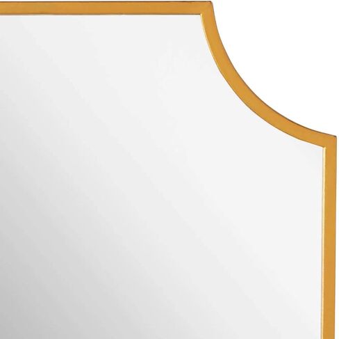 أجهزة توقيع 442707 Ulric 24 "× 35" مرآة الحمام مؤطرة الحديد - الفضة العتيقة in Kuwait