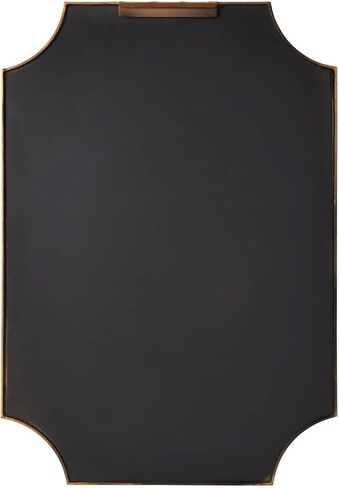 أجهزة توقيع 442707 Ulric 24 "× 35" مرآة الحمام مؤطرة الحديد - الفضة العتيقة in Kuwait
