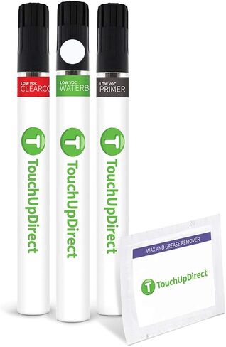 TouchUpDirect G1W/WA140X White Frost Tricoat Compatible With GMC Exact Match Touch Up Paint Combo - Platinum Package in Saudi Arabia