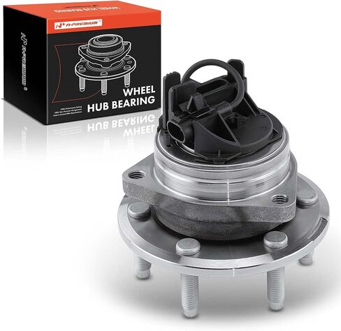 A-Premium Front or Rear Wheel Bearing and Hub Assembly with ABS & 6-Lug Compatible with VPG MV-1 2011-2012 in Saudi Arabia