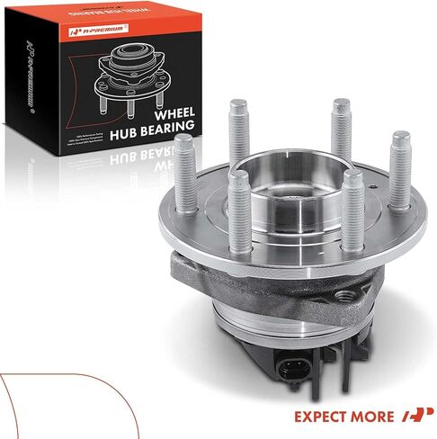 A-Premium Front or Rear Wheel Bearing and Hub Assembly with ABS & 6-Lug Compatible with VPG MV-1 2011-2012 in Saudi Arabia