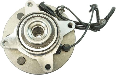 Wheel Bearing Hub Assembly with CV Axle Shaft - Front - 4 Piece Drivetrain Kit - Mechanics Choice for 2011-2014 Ford F-150 with Heavy Duty Suspension (4WD) in Saudi Arabia