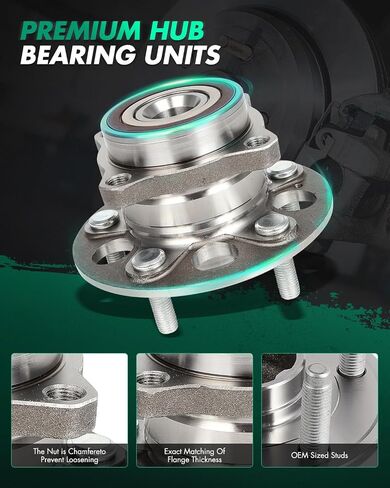 Scitoo 1PC 512632 محمل العجلات لعام 2017-2022 لـ Honda CR-V 5 LUG W/ABS in Saudi Arabia