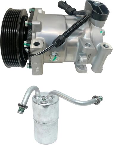 Ryc New Automotive Conference Compressor and Clutch Kit KT AA95N (Fits Dodge RAM 1500 3.9L ، 5.2L ، 5.9L 98-01 ؛ Fits Dodge RAM 2500 5.9L ، 8.0L 1998-2002 ؛ Fits Dodge RAM 3500 5.9L ، 8.0L 98-02) in Saudi Arabia