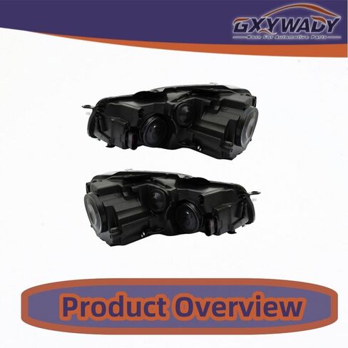 استبدال مجموعة المصباح الأمامي GXYWADY لعام 2010-2014 Golf/Jetta Sportwagen (MK6) المصابيح الأمامية اليسرى والأيمن 5K0941005C ، 5K0941006C in Saudi Arabia