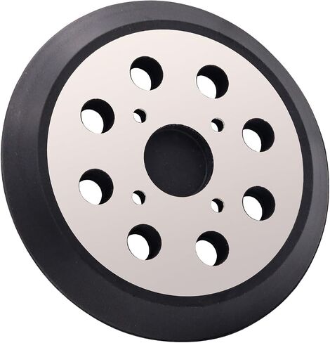 5" Orbital Sander Replacement Pads, 5 Inch 8 Hole Hook and Loop Metal Sander Pad for Craftsman 315, Milwaukee 6034-21,6021-21, Ryobi RS290, RS280 Random Orbit Sanders(2 Pack) in Saudi Arabia