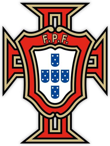Portugal FPF National Football Federation Team Soccer Sticker Decal 4" x 5" in Saudi Arabia