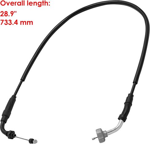 Caltric Throttle Cable Compatible with Honda Xr70R 2001 2002 2003 / Crf70F 2004 2005 2006 2007-2012 in Saudi Arabia