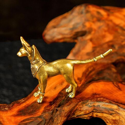 CHOVY 100% Solid Brass Baby Tiger Statue - Handcrafted Retro Animal Sculpture, Cute Desk & Shelf Decor for Living Room or Office, Unique Collectible Art Gift for Tiger Lovers & Wildlife Enthusiasts in Saudi Arabia