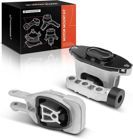 A-Premium 2PCS Engine Motor Mount and Transmission Mount Set Compatible with Chevrolet Sonic 2012 2013 2014 2015 2016 2017 2018 2019, Automatic and Manual Transmission, Replace # 95350019, 95493722 in Saudi Arabia