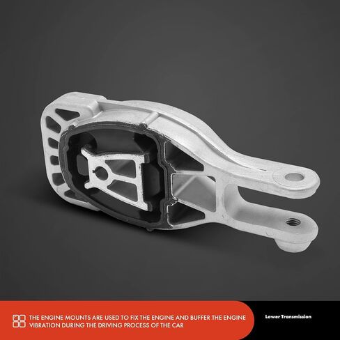A-Premium 2PCS Engine Motor Mount and Transmission Mount Set Compatible with Chevrolet Sonic 2012 2013 2014 2015 2016 2017 2018 2019, Automatic and Manual Transmission, Replace # 95350019, 95493722 in Saudi Arabia